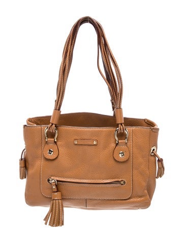 Leather Top Handle Bag