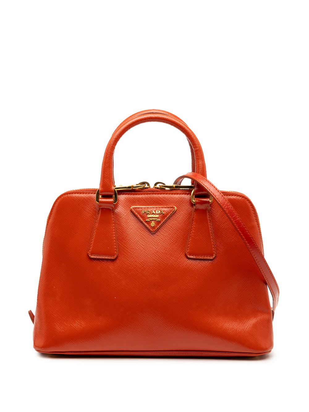 2013-2025 Small Saffiano Vernice Promenade satchel