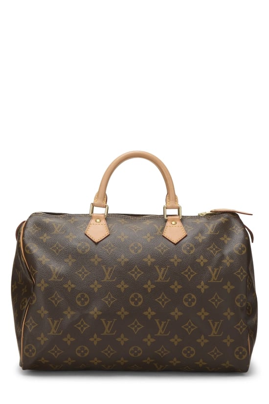 Monogram Canvas Speedy 35