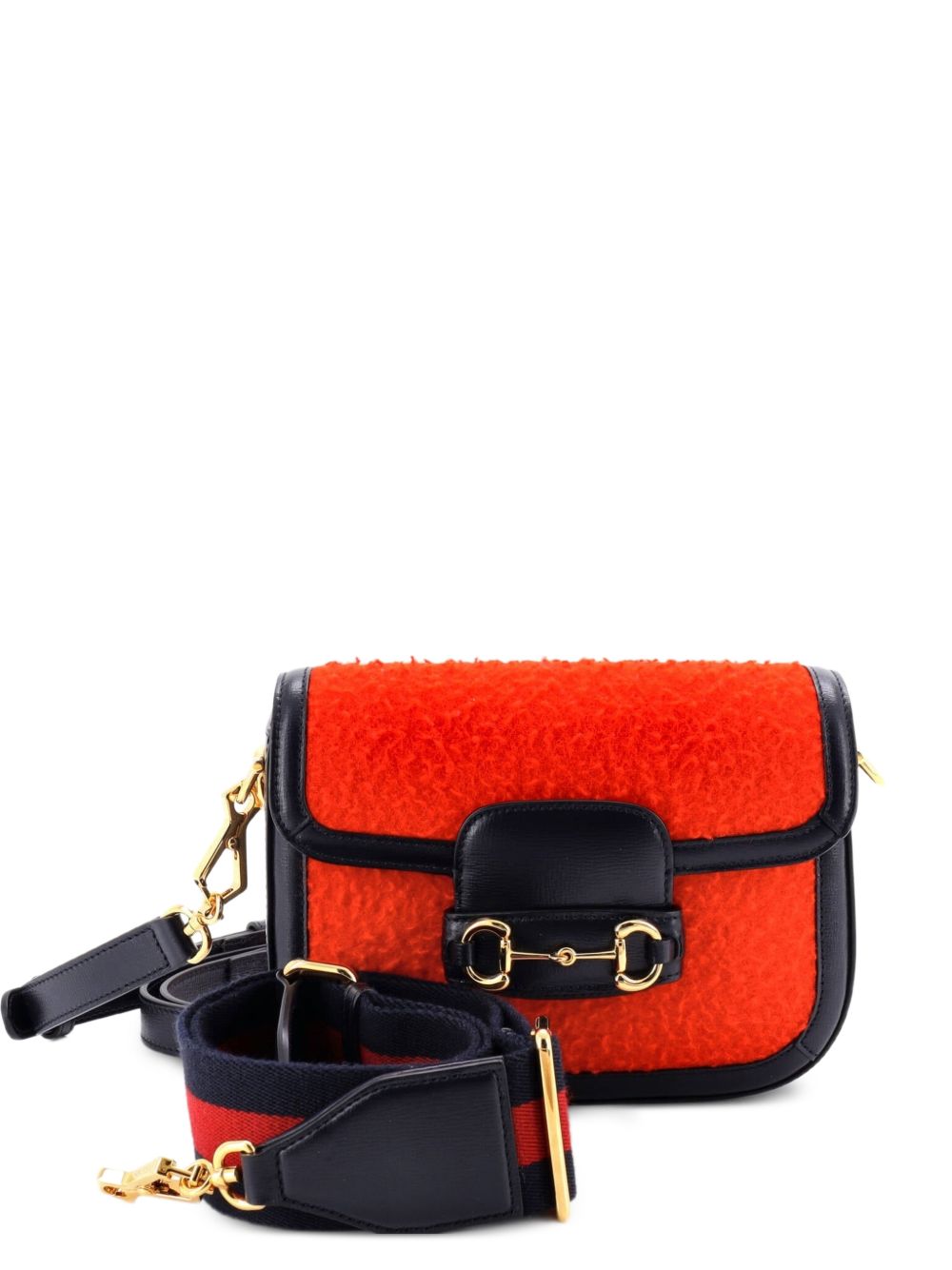 Horsebit 1955 Shoulder Bag Wool Mini crossbody bag