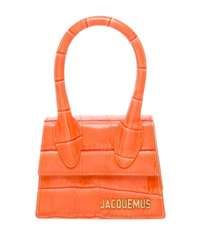 Jacquemus Embossed Leather Shoulder Bag