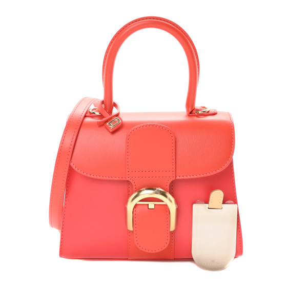 Delvaux Box Calfskin Mini Brillant Satchel Camaieux
