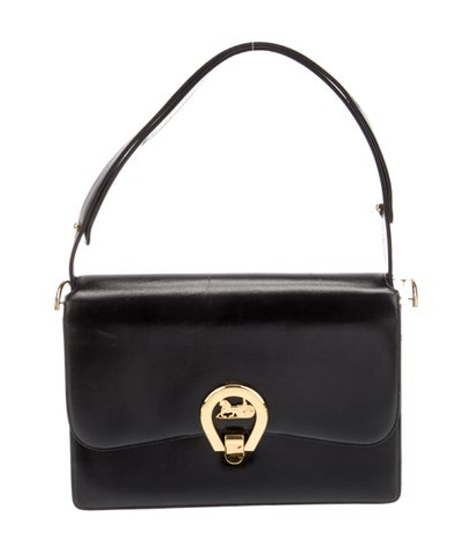 Celine Leather Horse Carriage Shoulder Bag