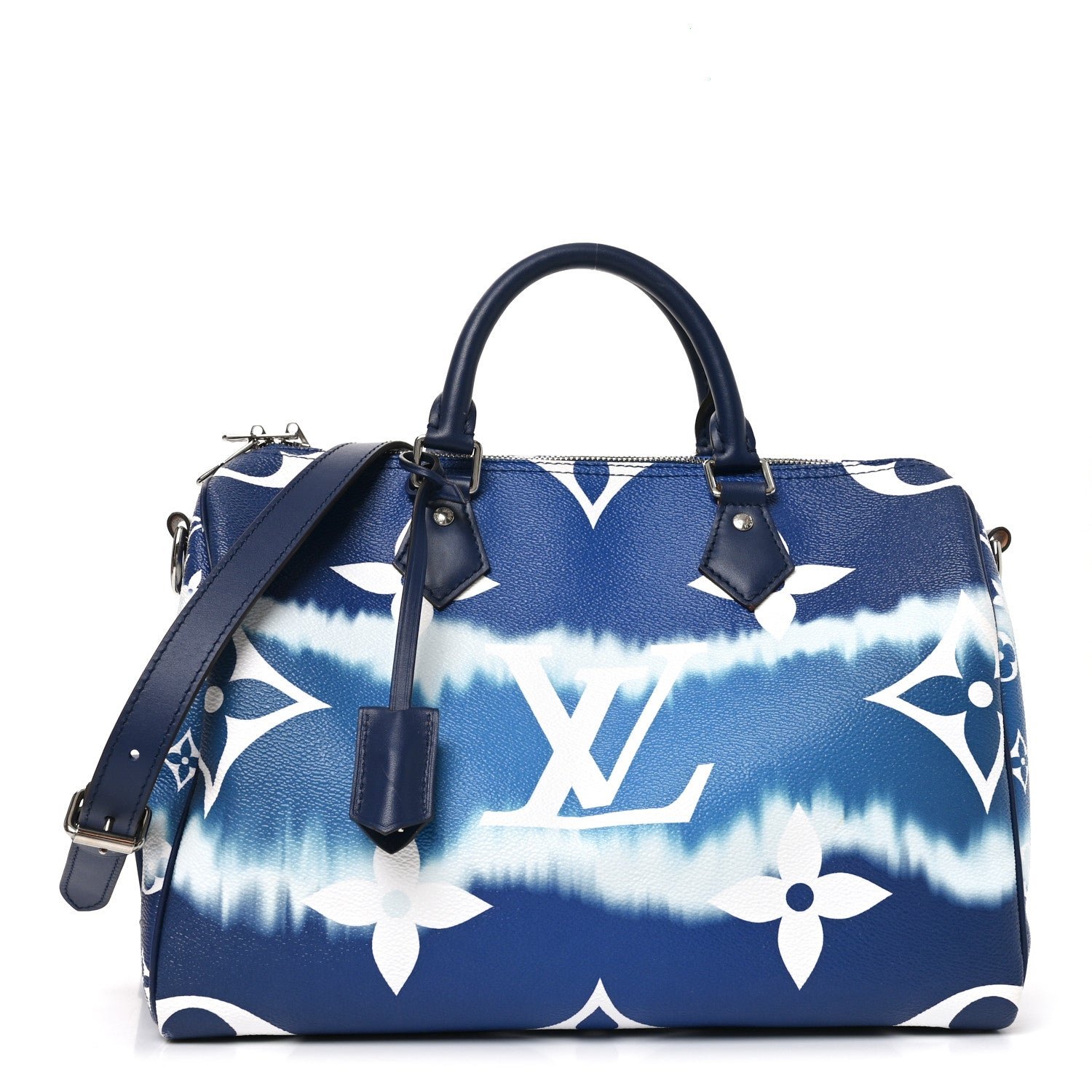 Louis Vuitton Monogram Escale Speedy Bandouliere 30 Blue