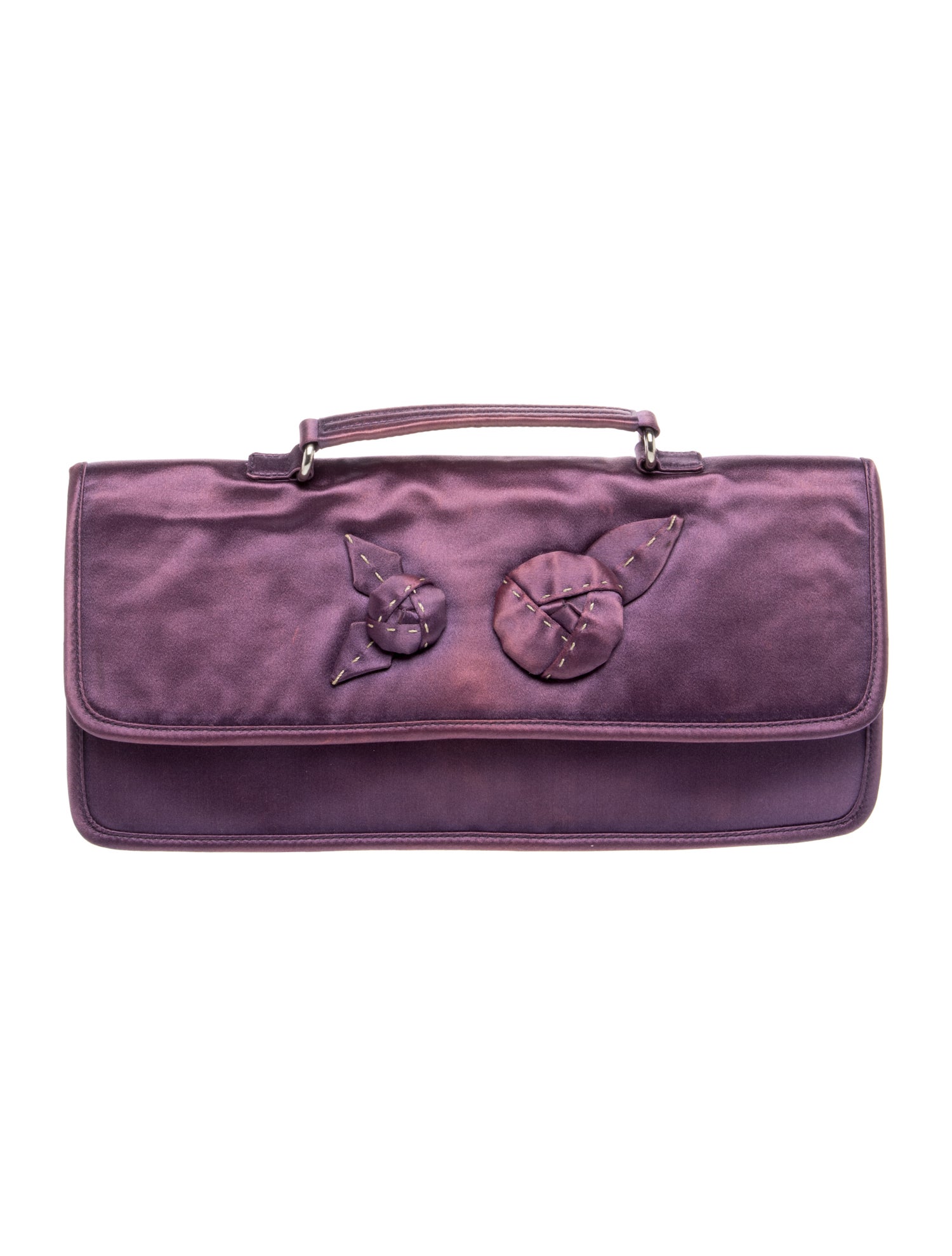 Prada Satin Top Handle Bag