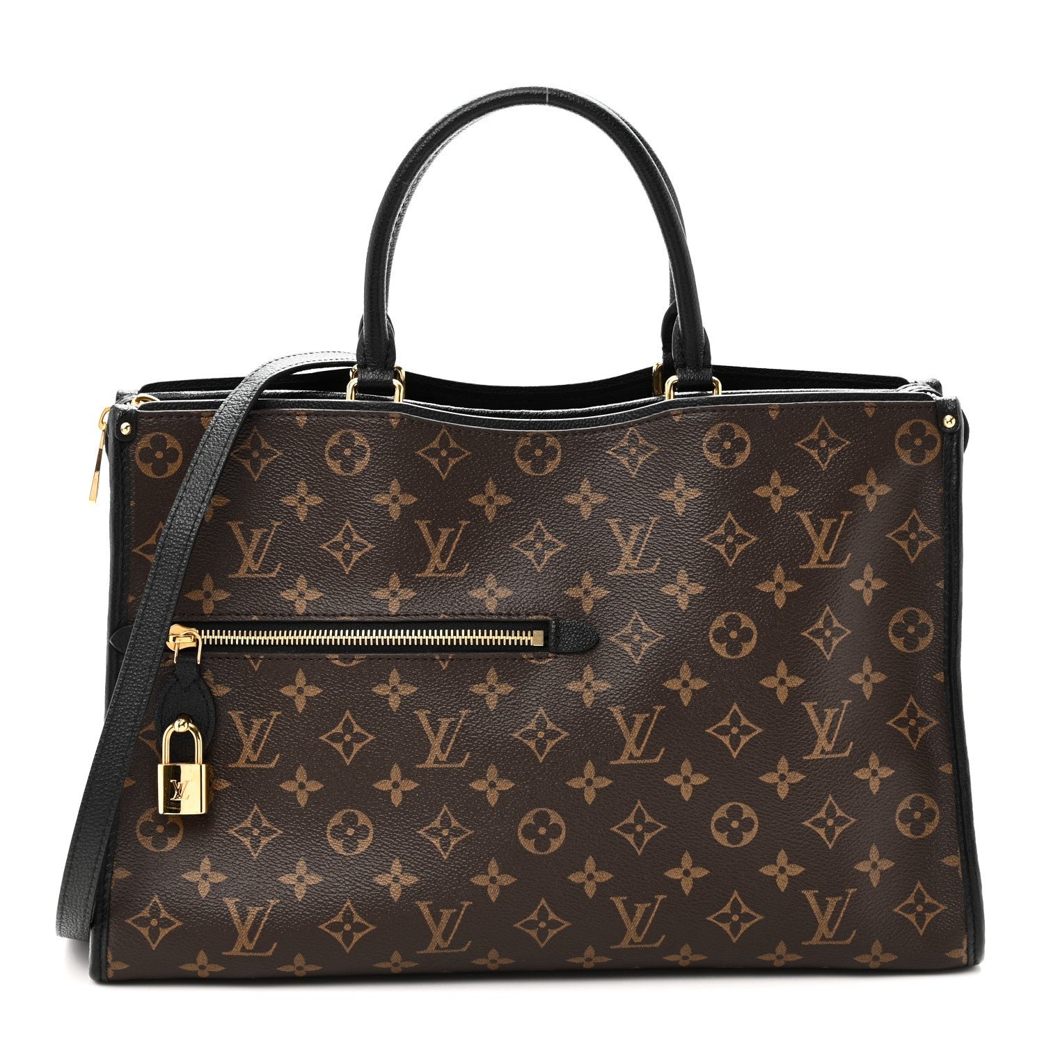 Louis Vuitton Monogram Popincourt MM Black