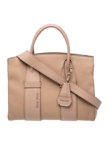 Leather Top Handle Bag