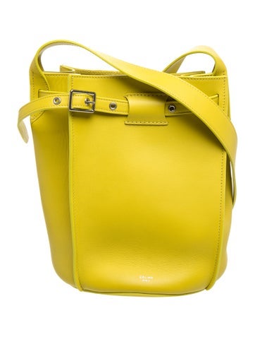 Leather Big Bag Bucket Medium