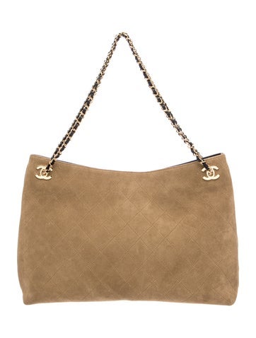 2026 Large Suede Shopping Tote