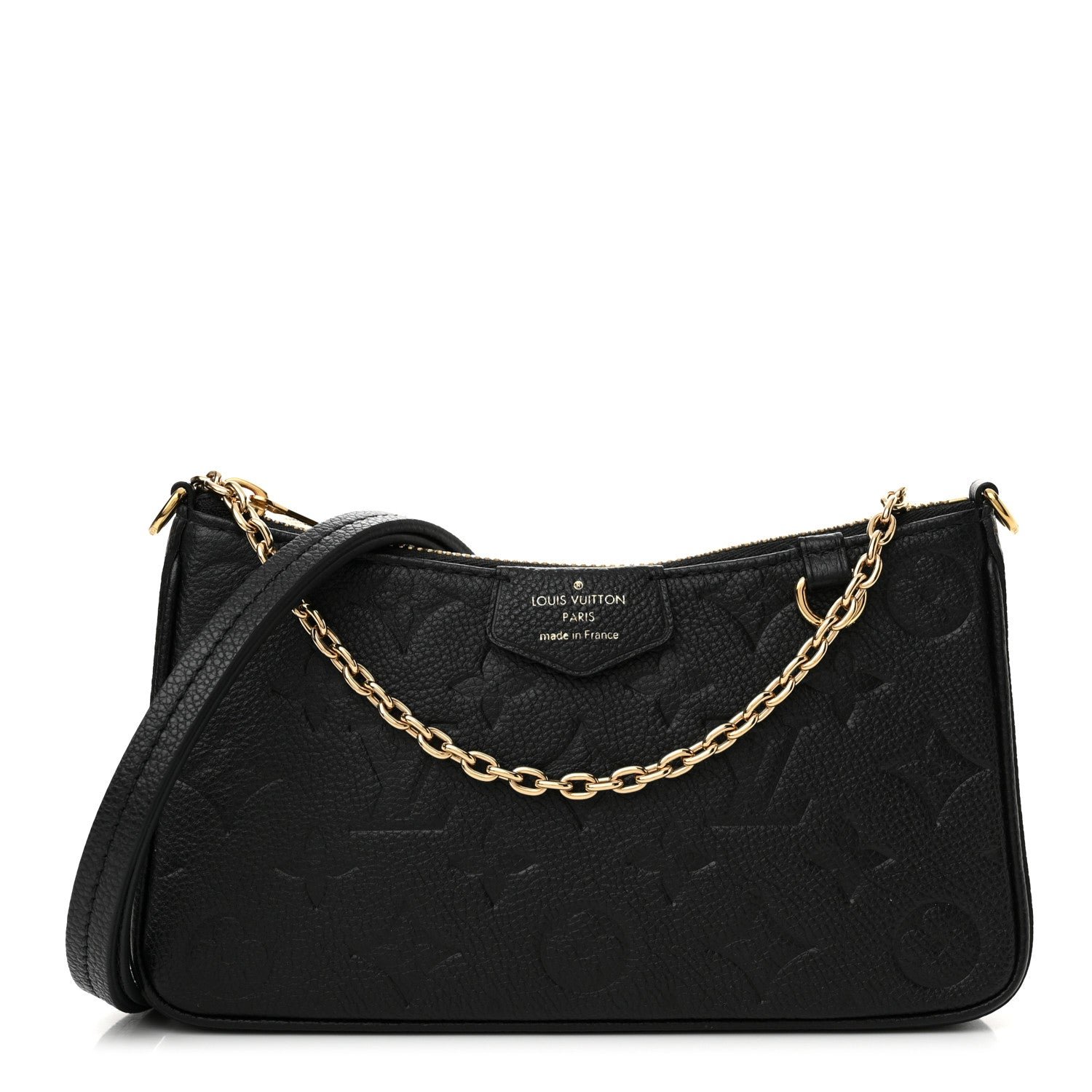 Louis Vuitton Empreinte Easy Pouch On Strap Black