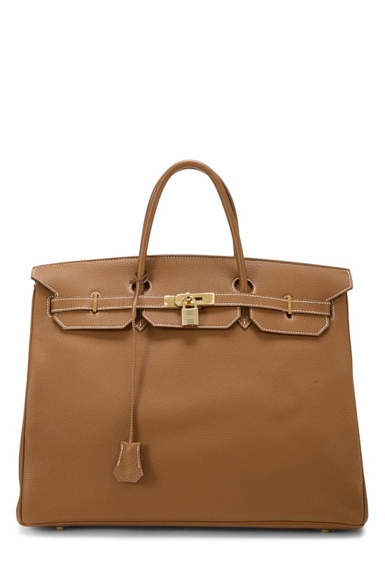 Gold Evergrain Birkin 40