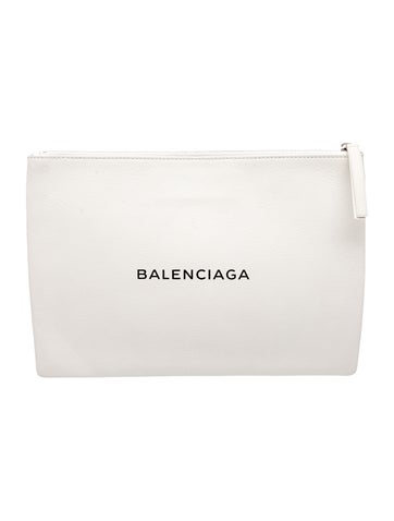 Leather Leather Everyday Logo Pouch