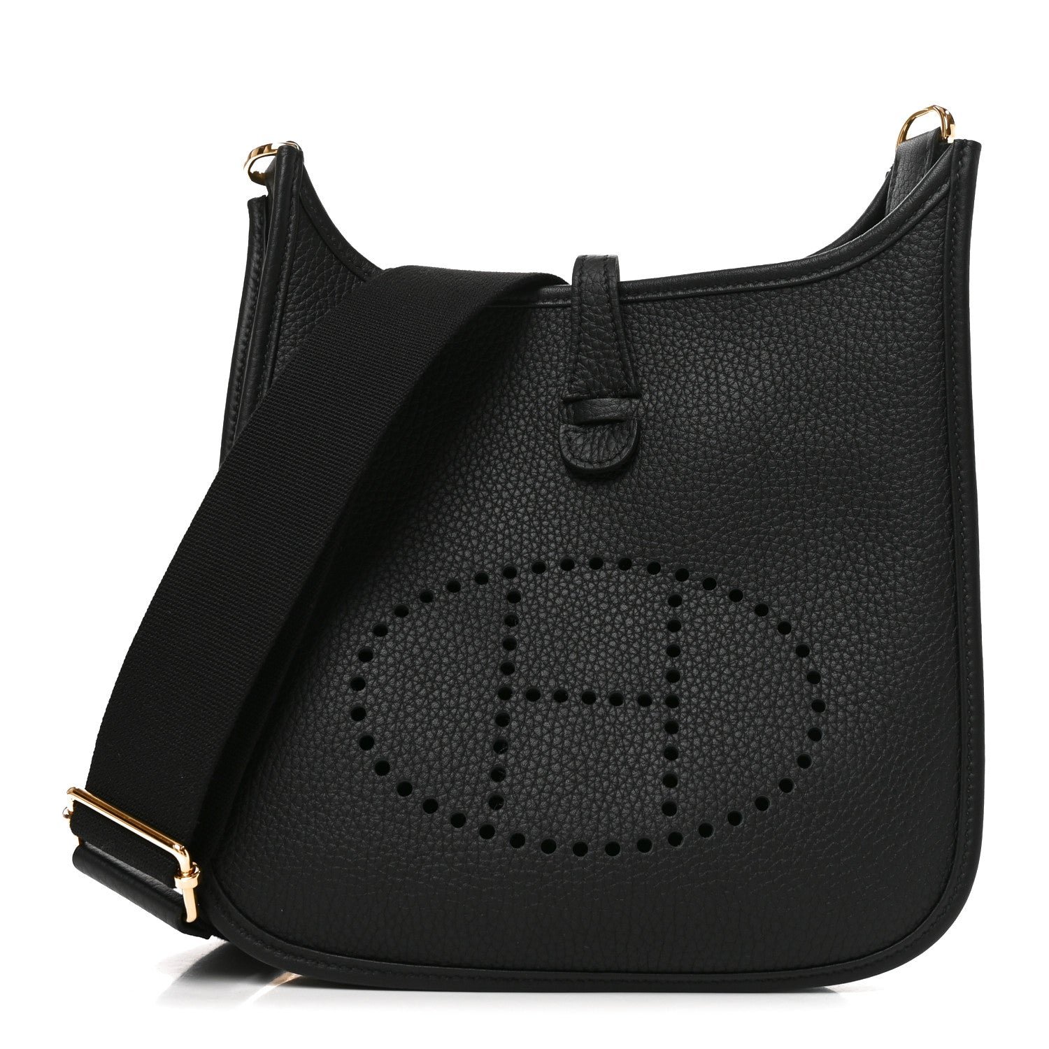 Hermes Taurillon Clemence Evelyne 23 Poche III Black
