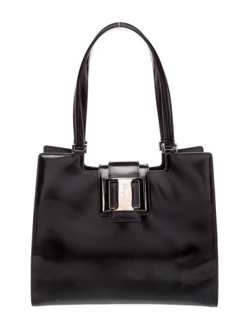 Ferragamo Leather Shoulder Bag