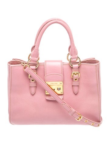 Leather Top Handle Bag