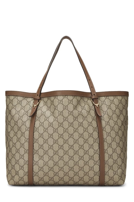 Brown GG Supreme Canvas Nice Tote