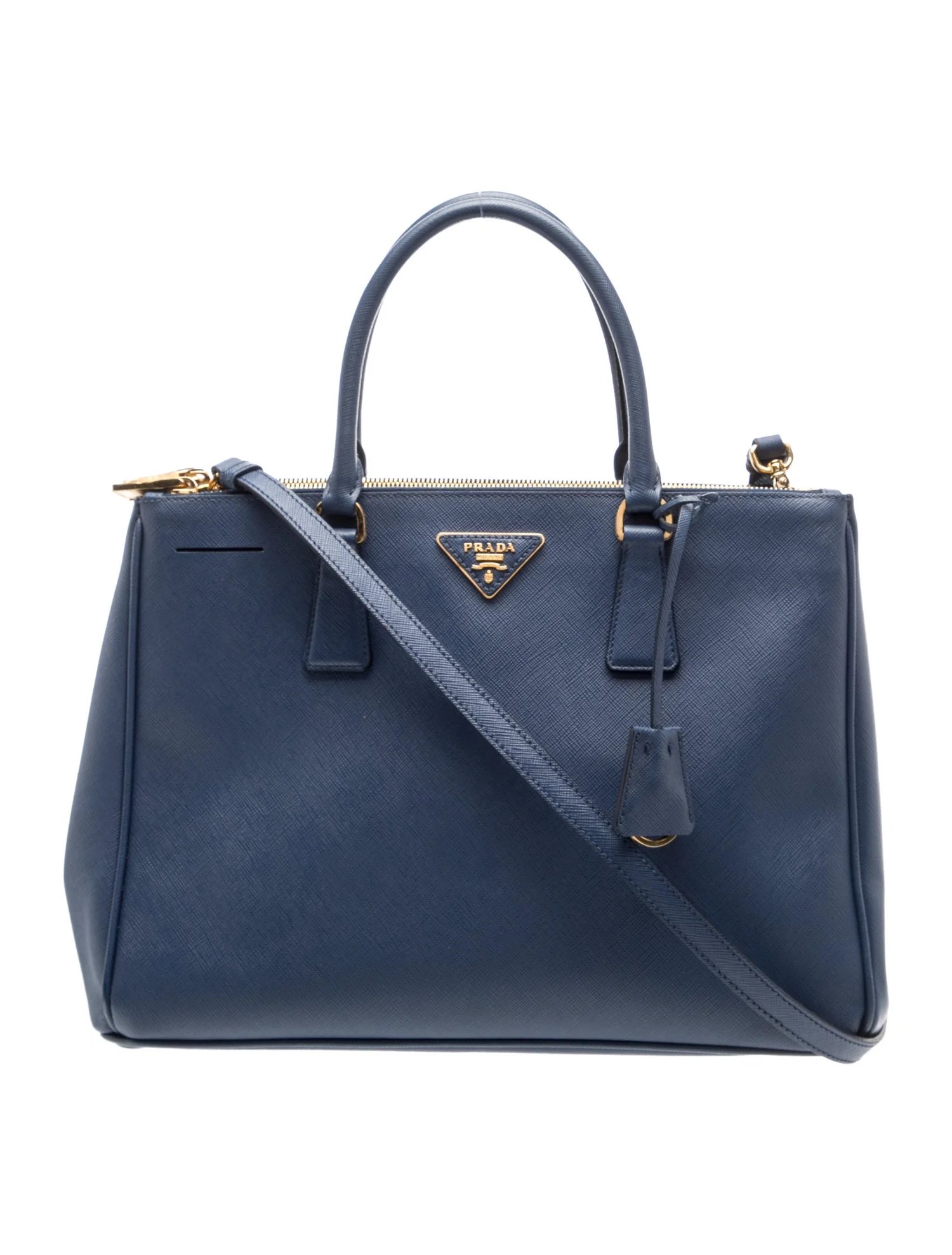 Saffiano Leather Galleria Double Zip Large