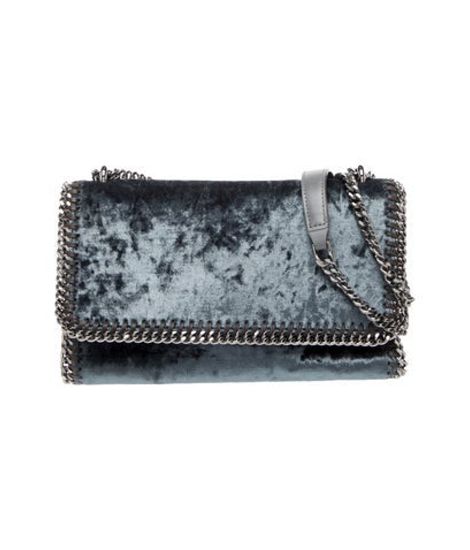 Stella McCartney Mccartney Velvet Crossbody Bag