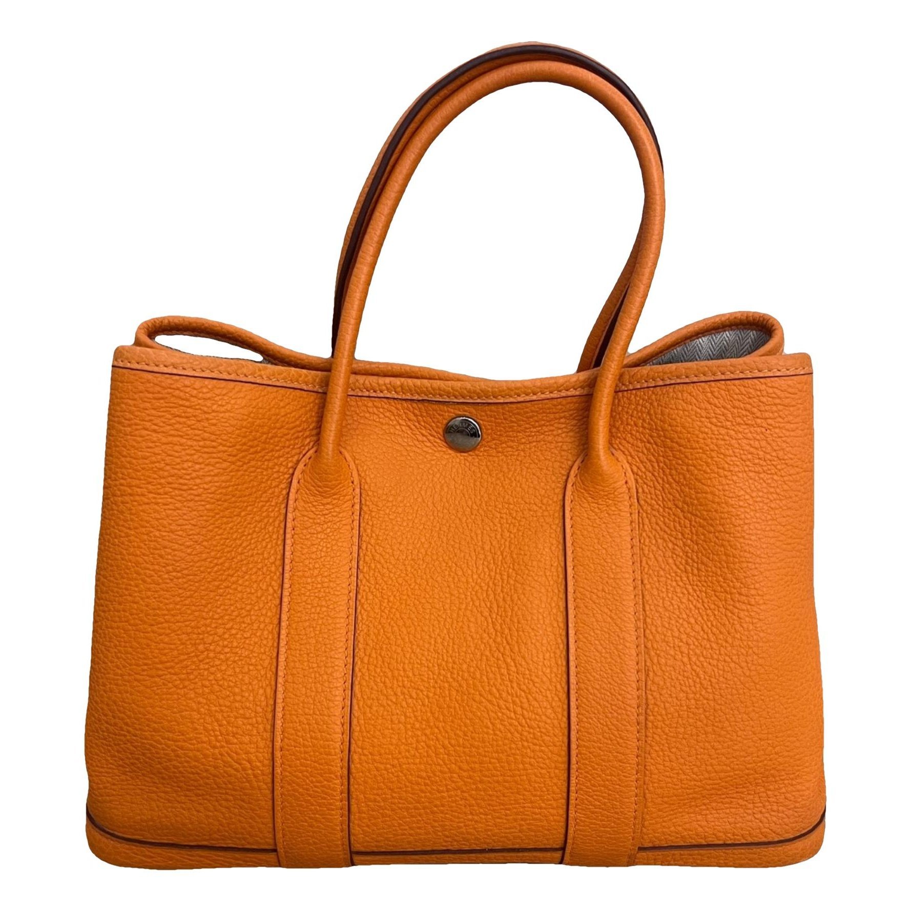 Hermes Garden Party 30 Handbag Feu