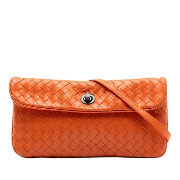 Mini Nappa Intrecciato Turn Lock Crossbody