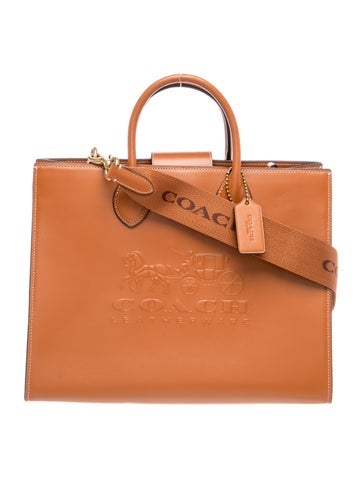Leather Top Handle Bag