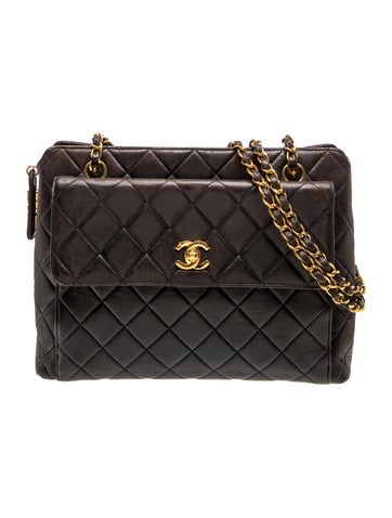 Quilted CC Front Pocket Tote