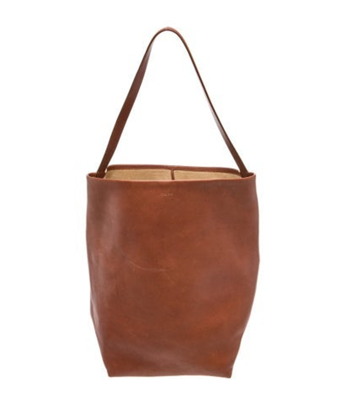 The Row Row Leather N S Park Tote Large