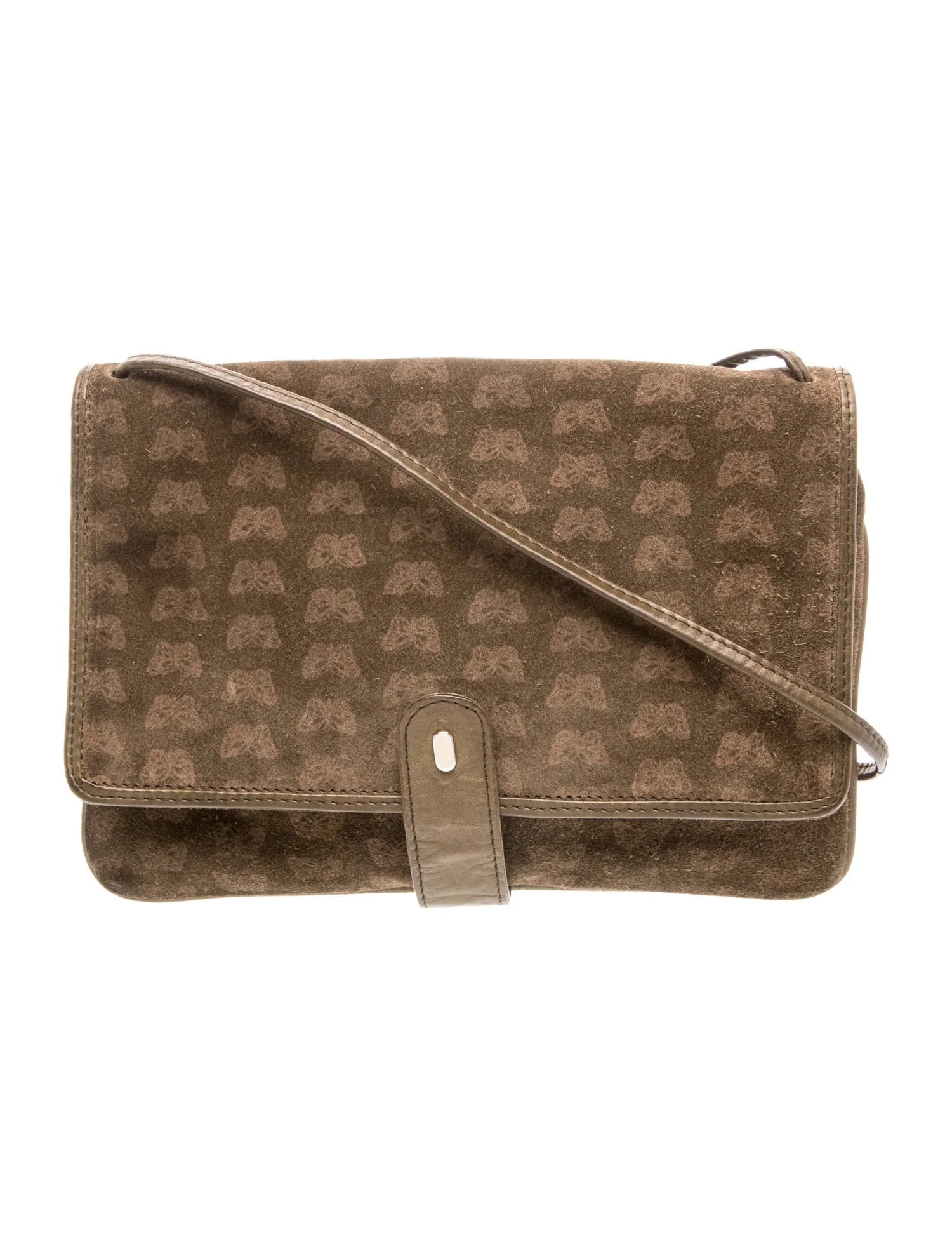 Suede Crossbody Bag