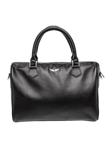 Leather Top Handle Bag