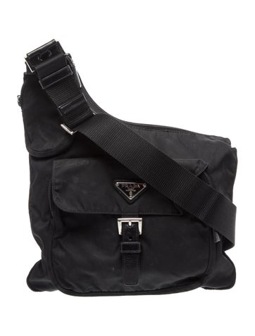 Tessuto Nylon Nylon Messenger Bag