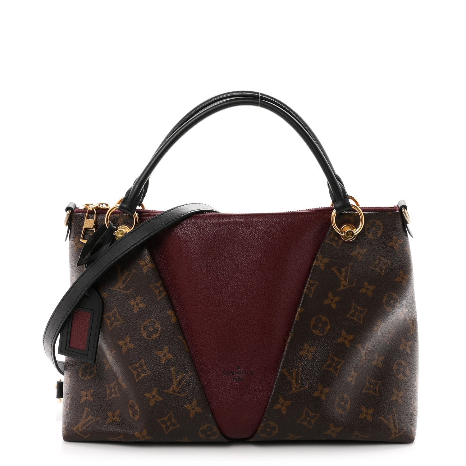 Louis Vuitton Monogram V Tote MM Bordeaux