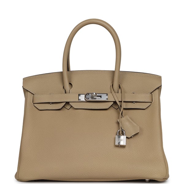 Hermes Hermes Birkin 30 Trench Togo Palladium Hardware