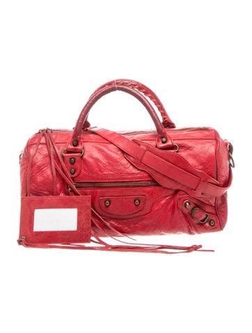 Balenciaga Lambskin Motocross Twiggy