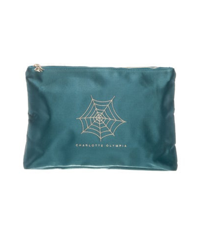 Charlotte Olympia Olympia Satin Clutch