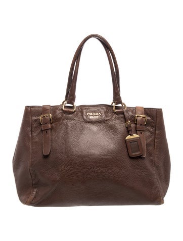 Vitello Daino Leather Shoulder Bag
