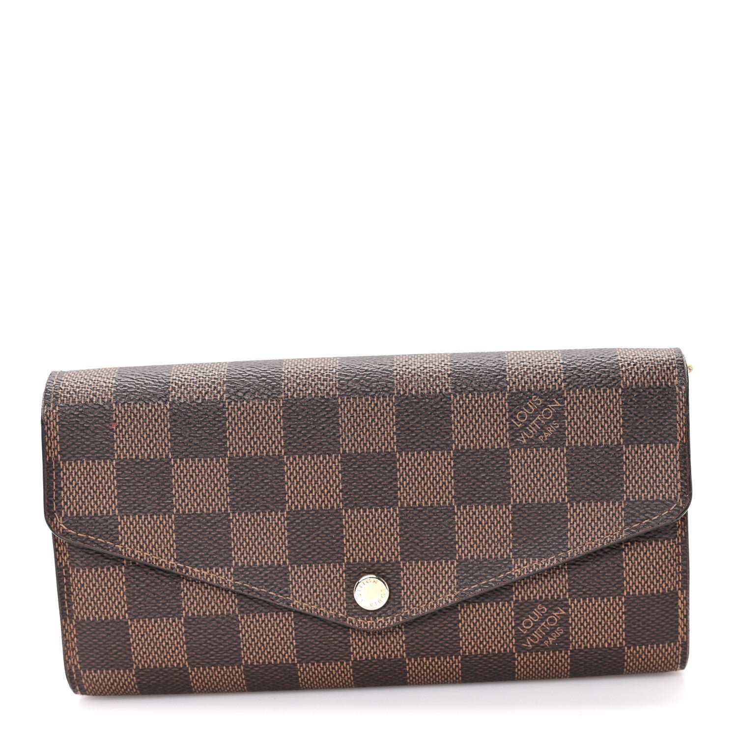 Louis Vuitton Damier Ebene Sarah Wallet NM