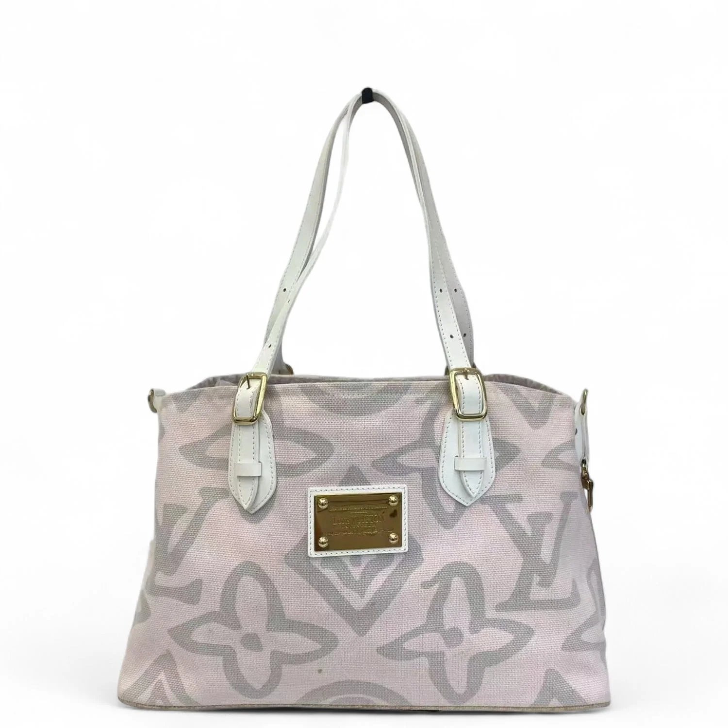 Coated Canvas Tahitienne Cabas PM
