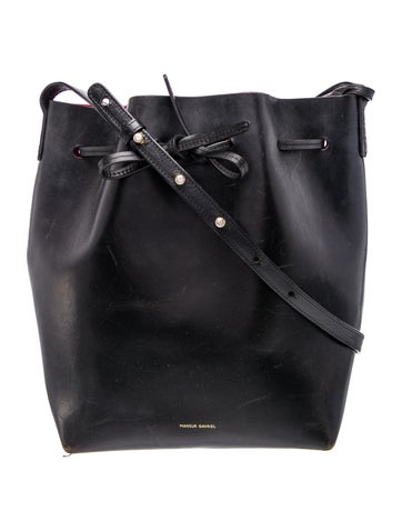 Mansur Gavriel Leather Bucket Bag