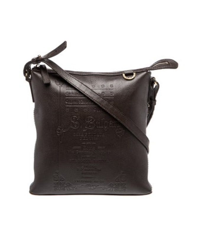 Bvlgari Leather Messenger Bag