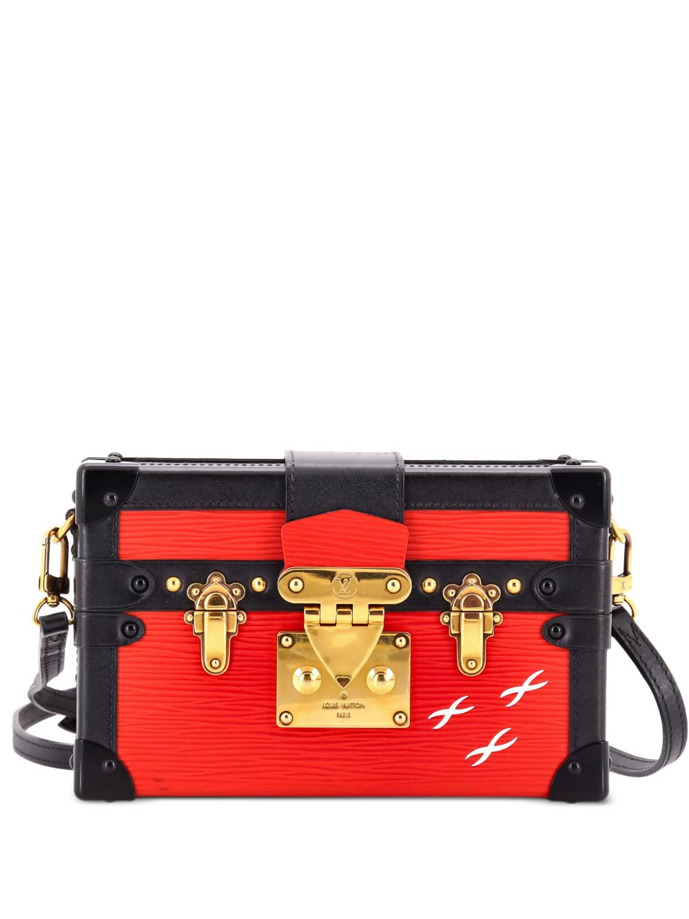 Petite Malle Handbag Epi Leather clutch bag