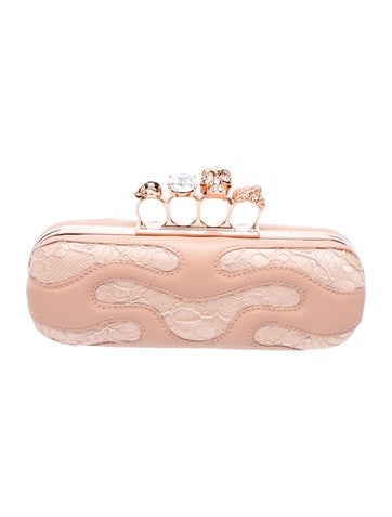 Alexander McQueen Leather Clutch