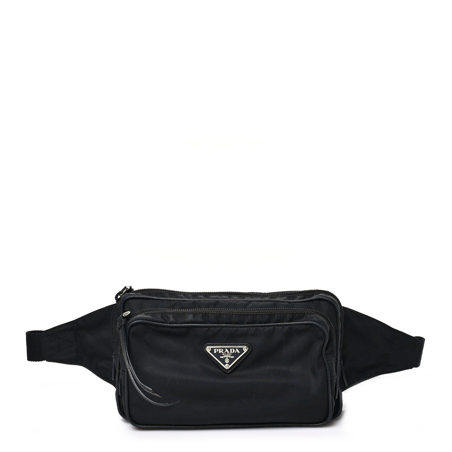 Prada Tessuto Nylon Belt Bag Black