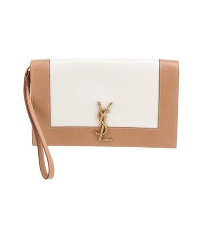 Saint Laurent Laurent Leather Clutch