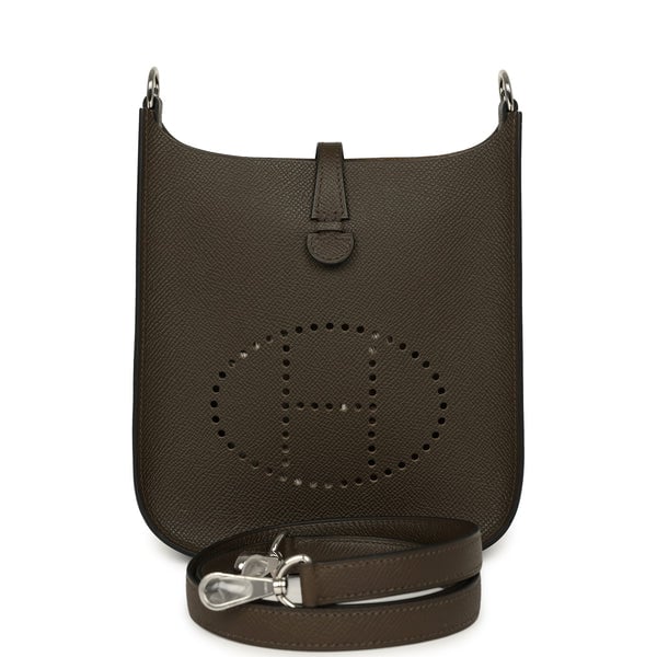 Hermes Evelyne Sellier TPM Vert Loden Epsom Palladium Hardware