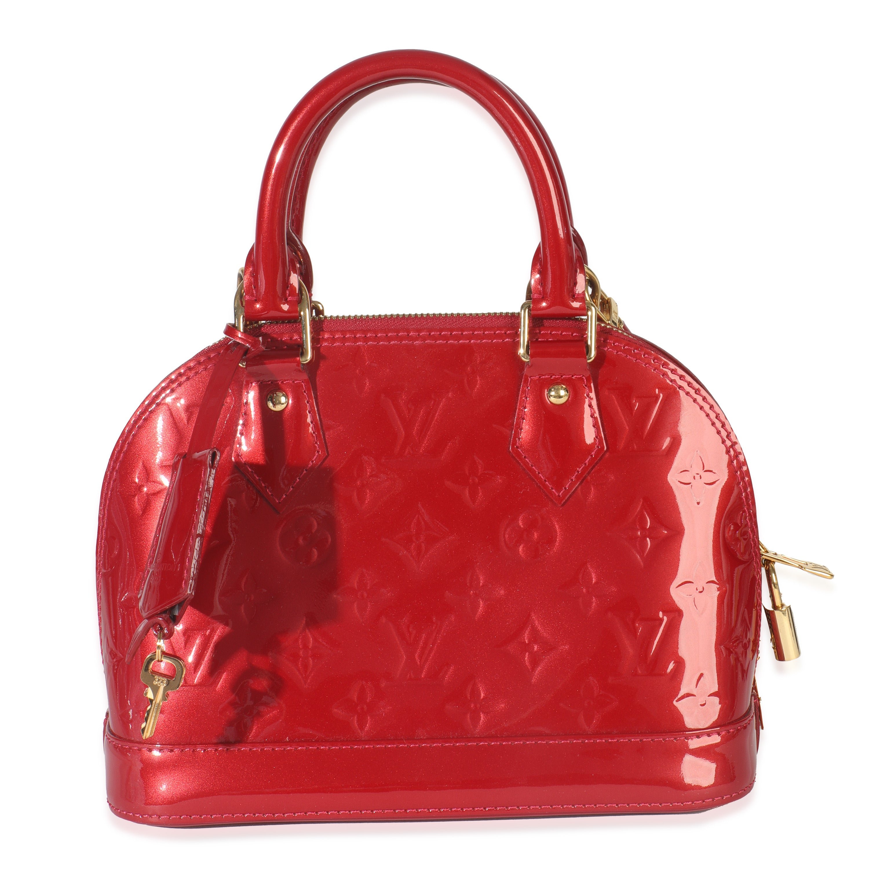 Louis Vuitton Rose Indien Monogram Vernis Alma BB
