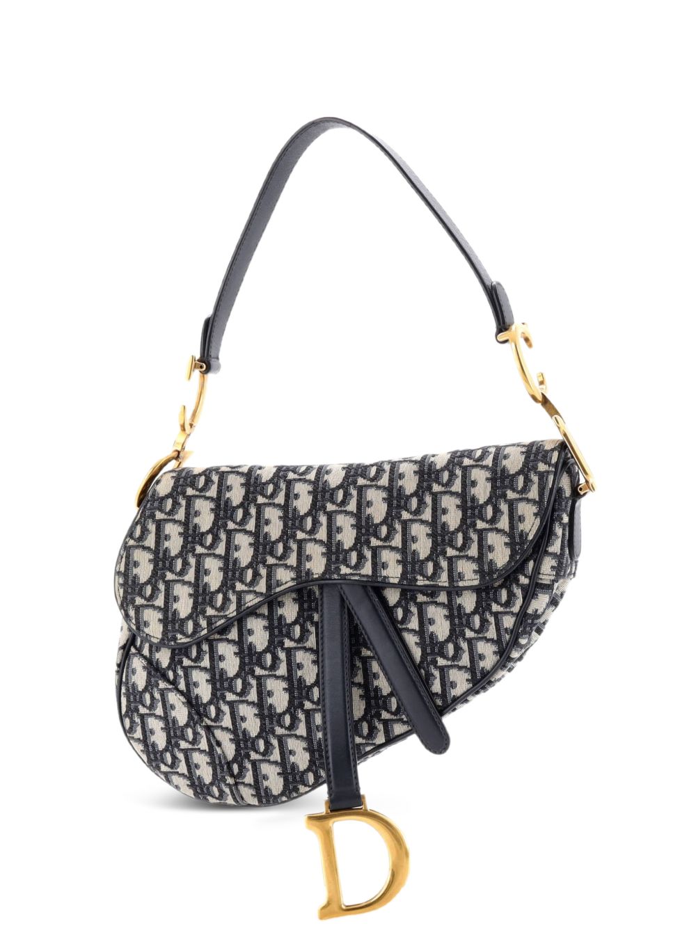 Saddle Handbag Oblique Canvas Medium shoulder bag