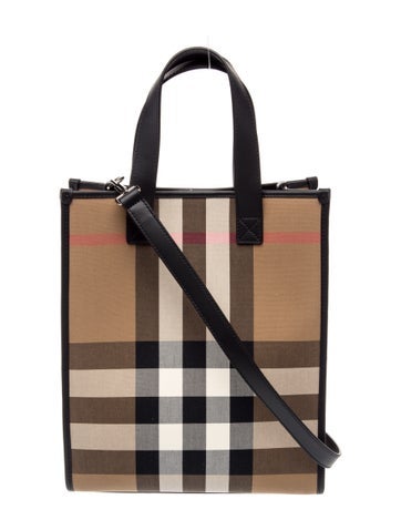 Vintage Check Top Handle Bag