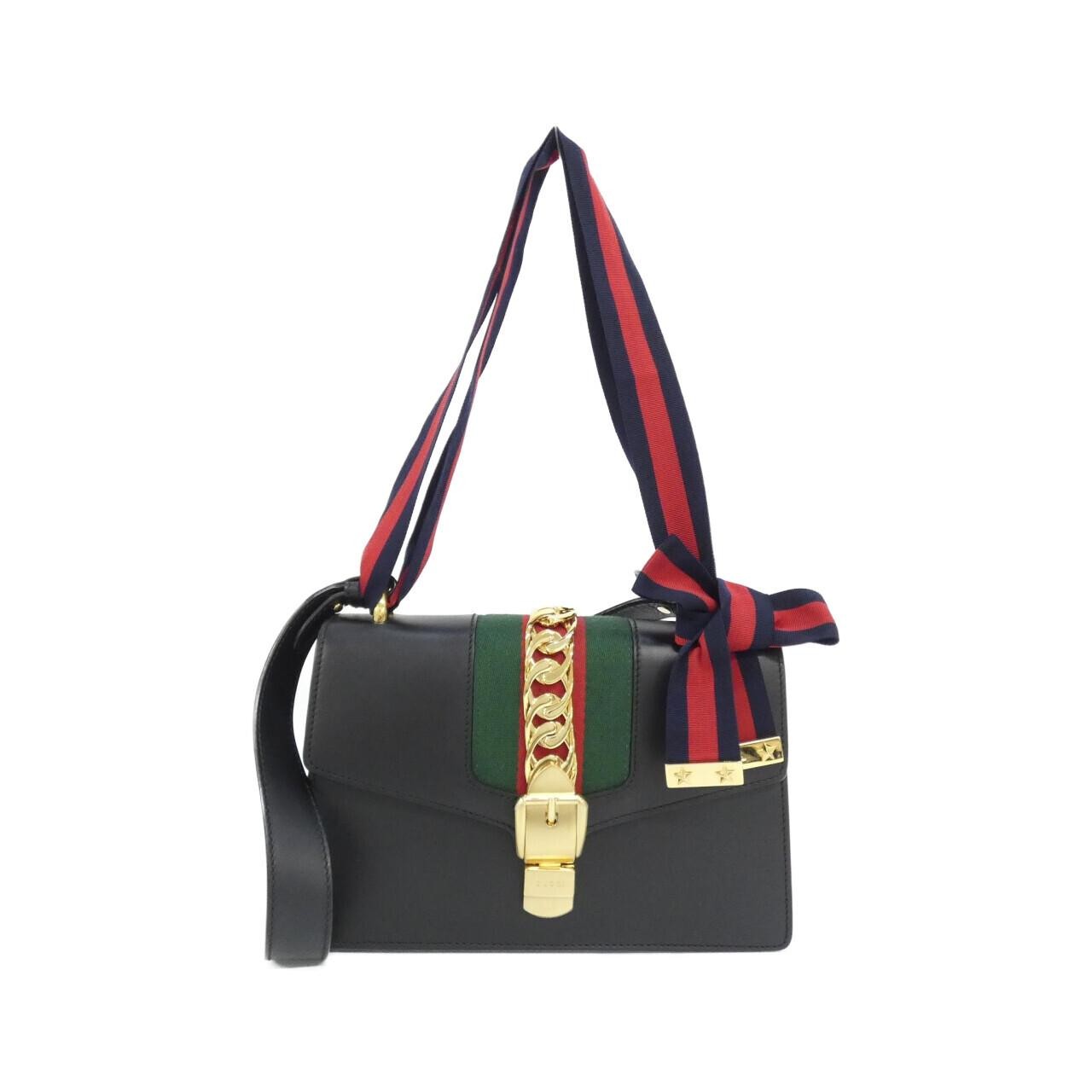 Gucci SYLVIE 421882 CVLEG Shoulder Bag