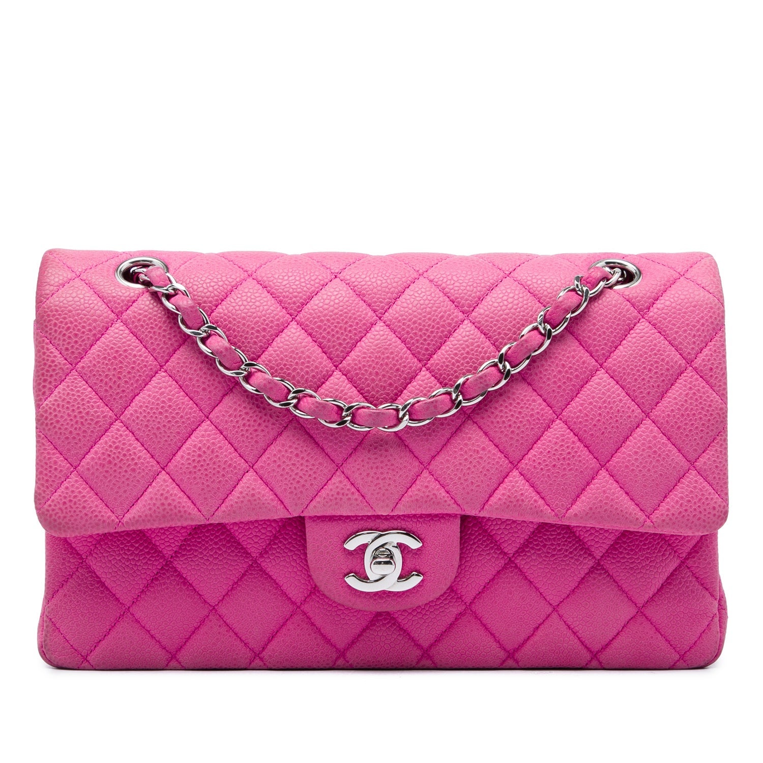 Medium Classic Caviar Double Flap