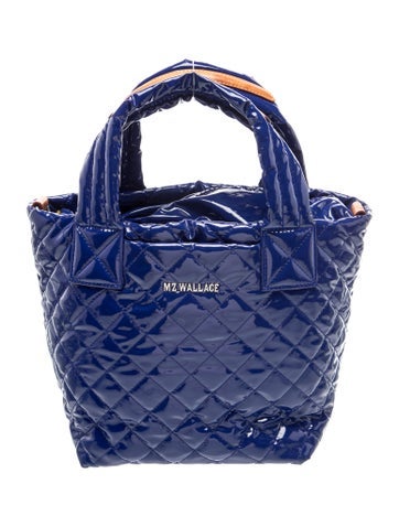 MZ Wallace Patent Leather Top Handle Bag